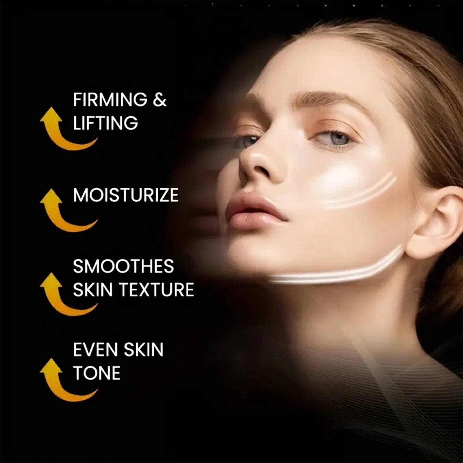 Bee Venom Instant Facial Lifting Cream — Firms Loose Skin, Lifts & Hyaluronic Acid Hydration