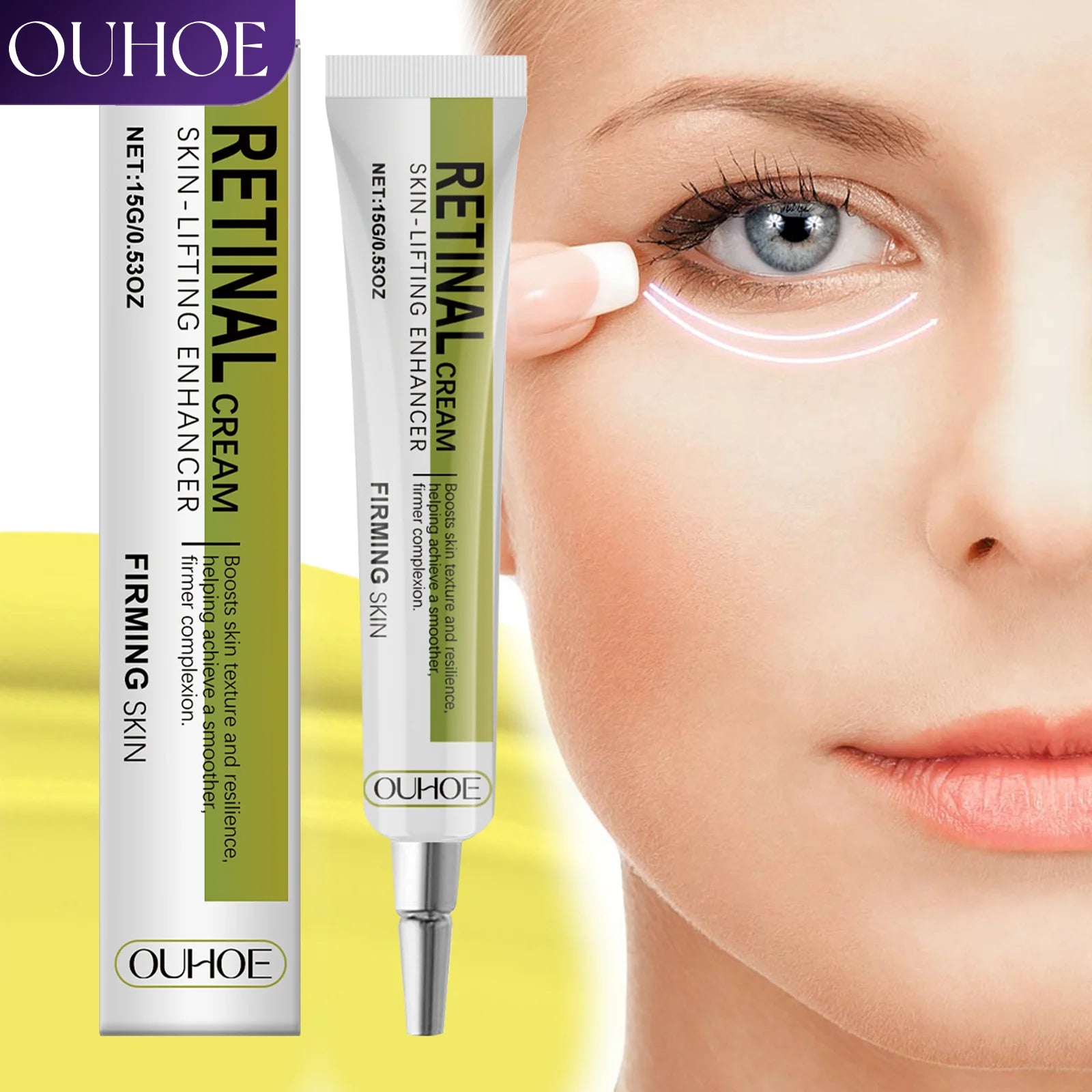 Anti-Aging Retinol Night Cream — Firming, Brightening & Deep Hydration for Dry & Sensitive Skin