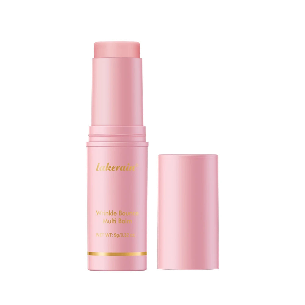 Korean Pink Hydrating Balm Stick — Deep Hydration, Glow & Multi-Use Makeup Base