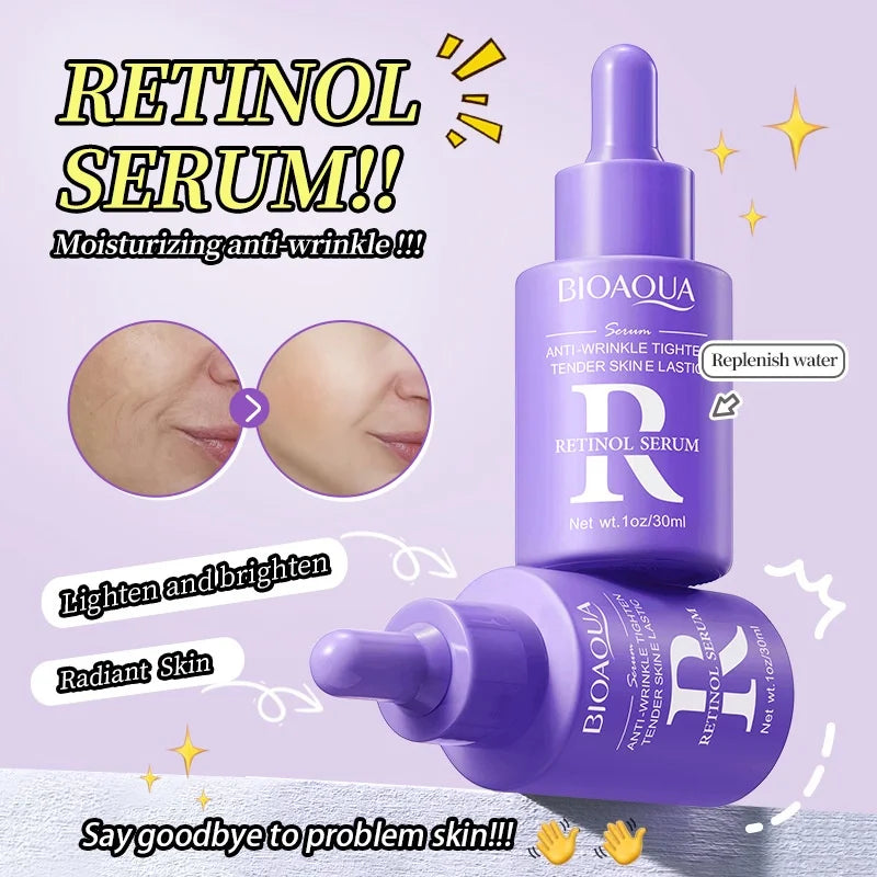 BIOAOUA Retinol Serum 30ml — Anti-Aging, Firming, Brightening & Anti-Wrinkle