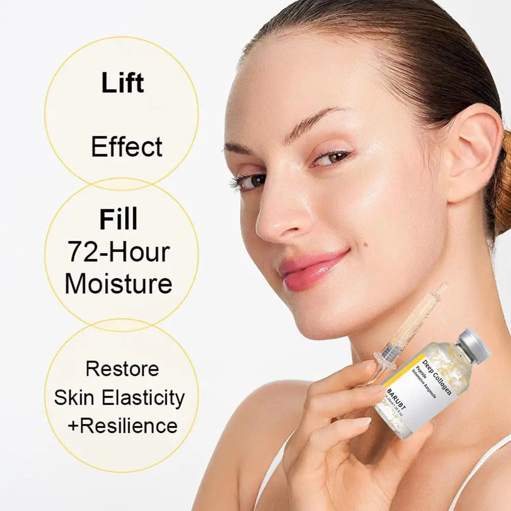 Korean Silk Collagen Essence Serum 40ml — Deep Peptide Firming & Lifting