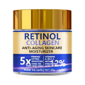 Retinol & Collagen Face Cream 60g — Anti-Aging Firming Moisturiser with Hyaluronic Acid