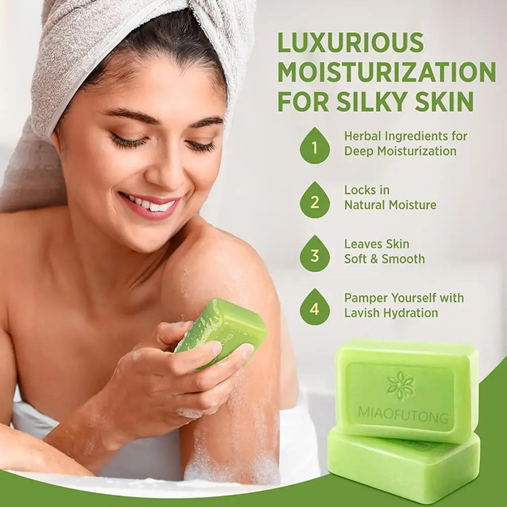 Tea Tree Soap Bar — Natural Antibacterial Cleanser for Body & Skin with Gentle Exfoliation