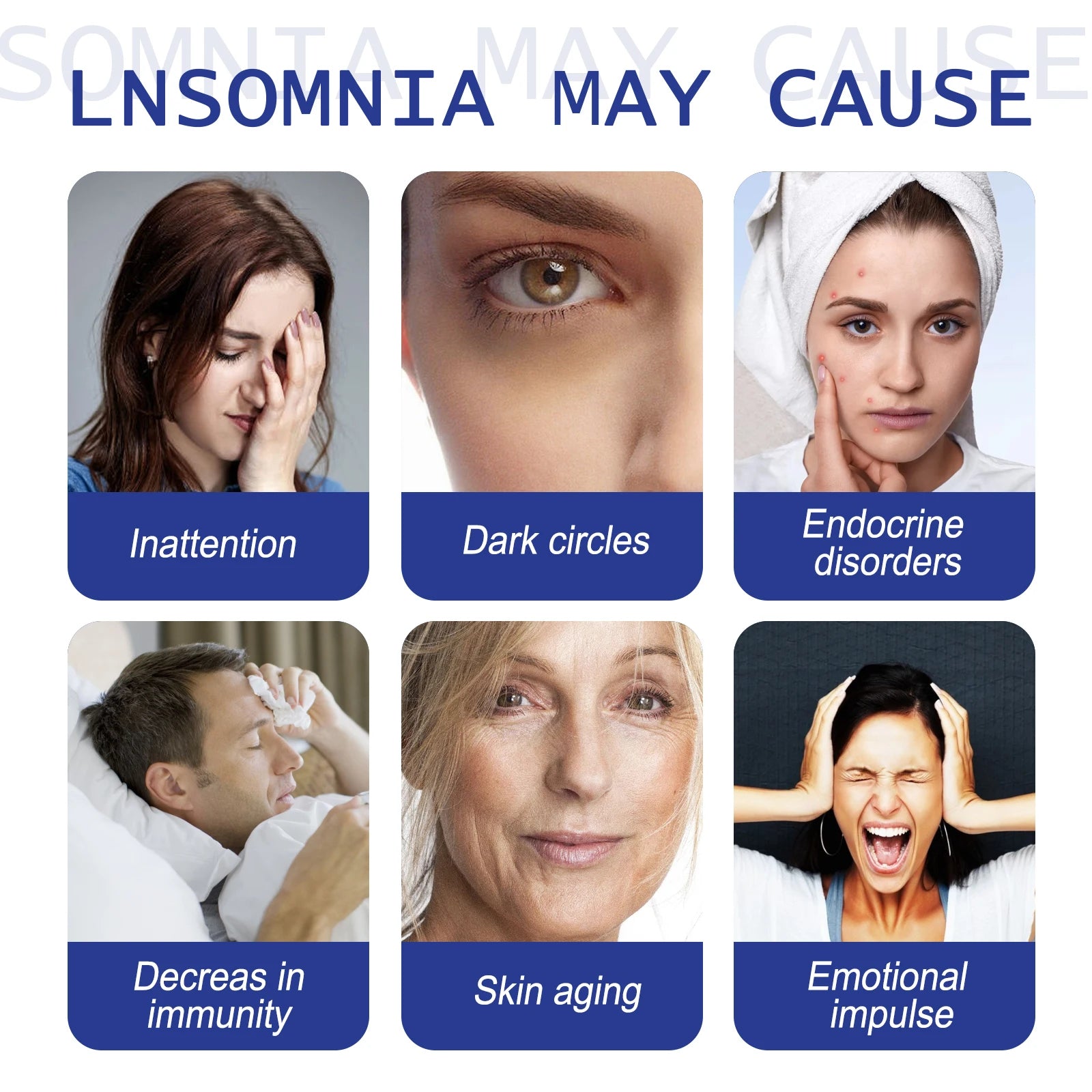 Sleep Patch Natural Sleep Aid Stickers Improve Insomnia Relieve Stress Calm Body Help Deep Sleep Care Patch for Adults