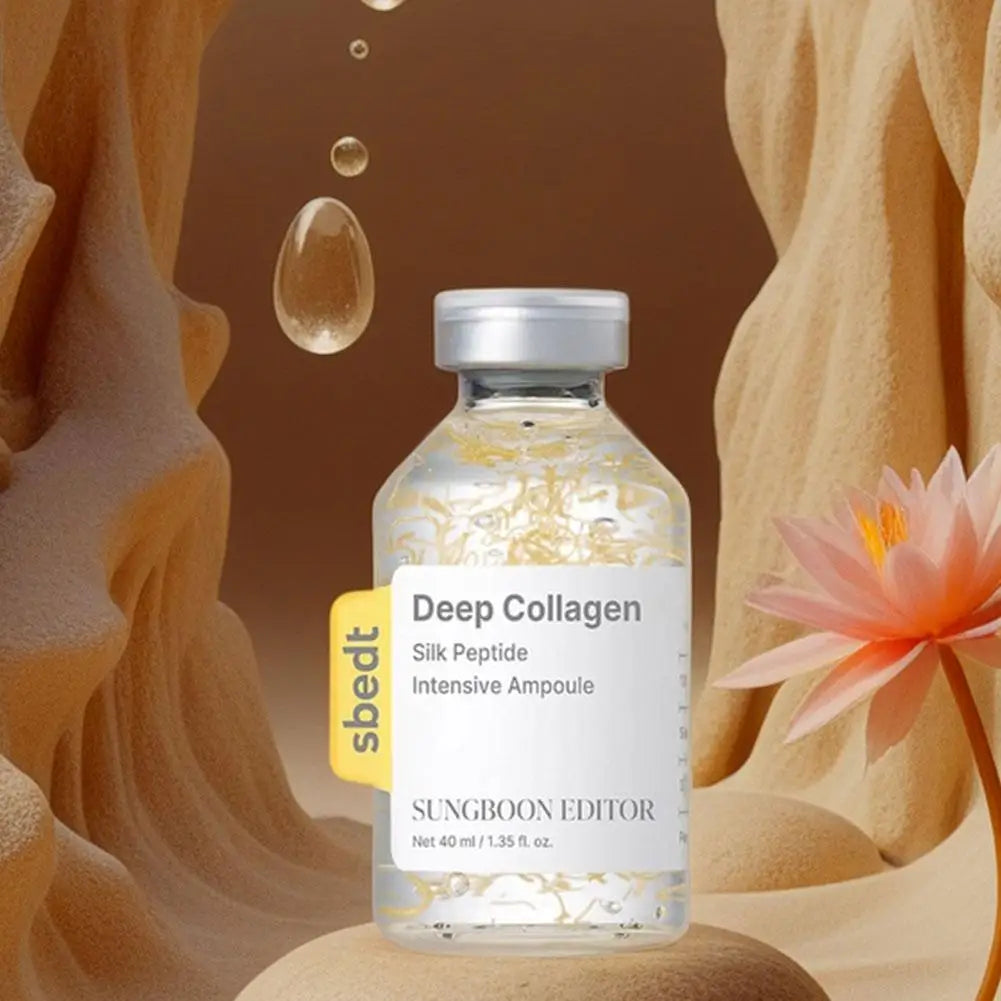 Collagen Ampoule Needle Serum Set — Firming Essence Liquid for Lifted, Plump Skin
