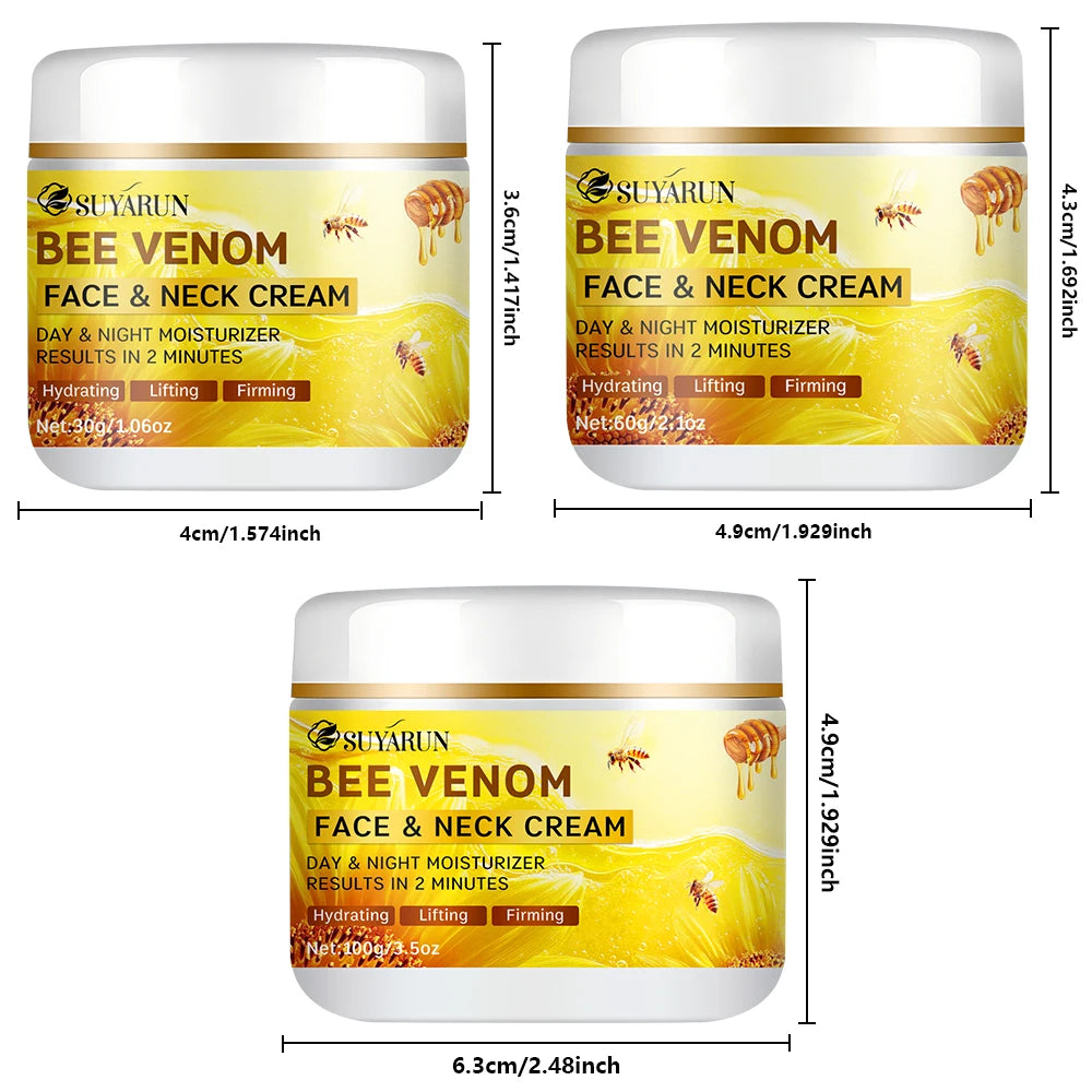 SUYARUN Bee Venom Collagen Anti-Aging Face Cream — Firming, Lifting & 24H Hydration