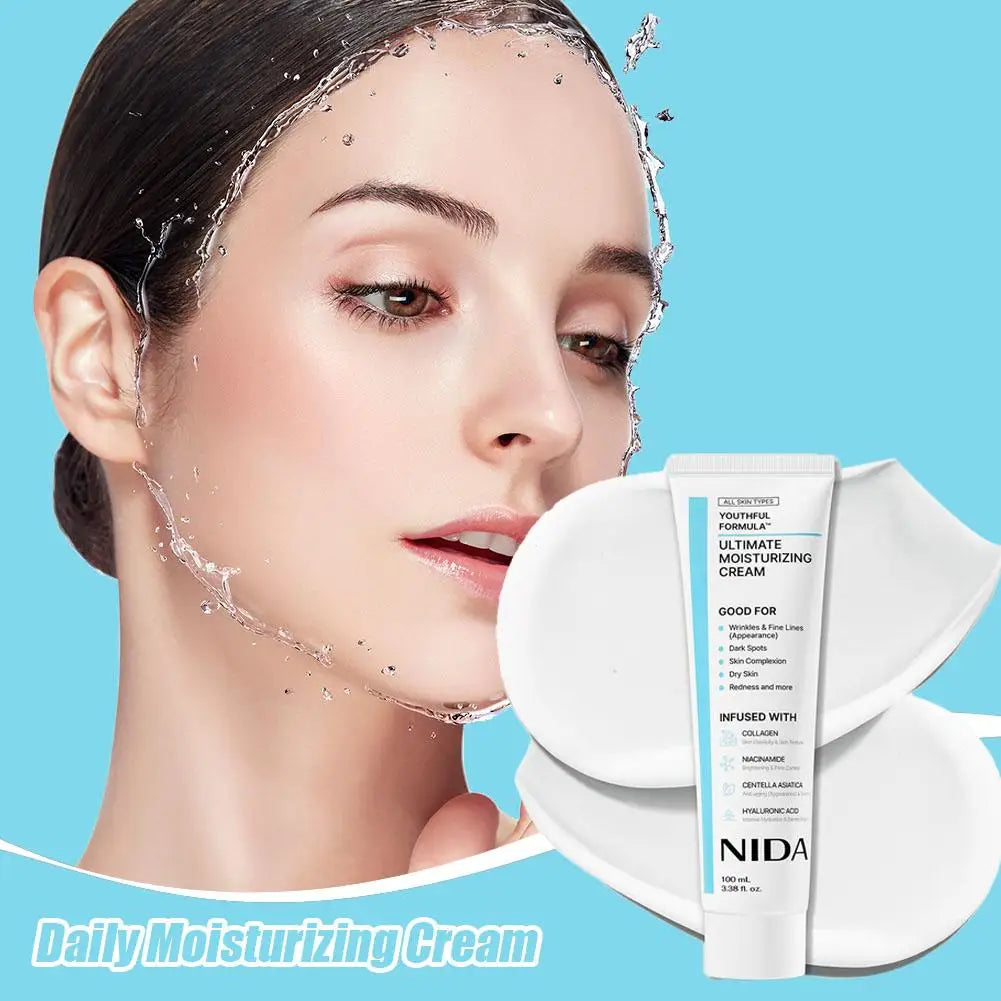 NIDA Multi-Action Rejuvenating Face Cream — Repairs Damage, Moisturises & Restores All Skin Types