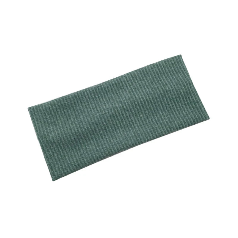 Yoga Hair Bands Sports Headband Knitted Fitness Yoga Headwear Solid Color Sports Elastic Headbands for Women Hair Accessories