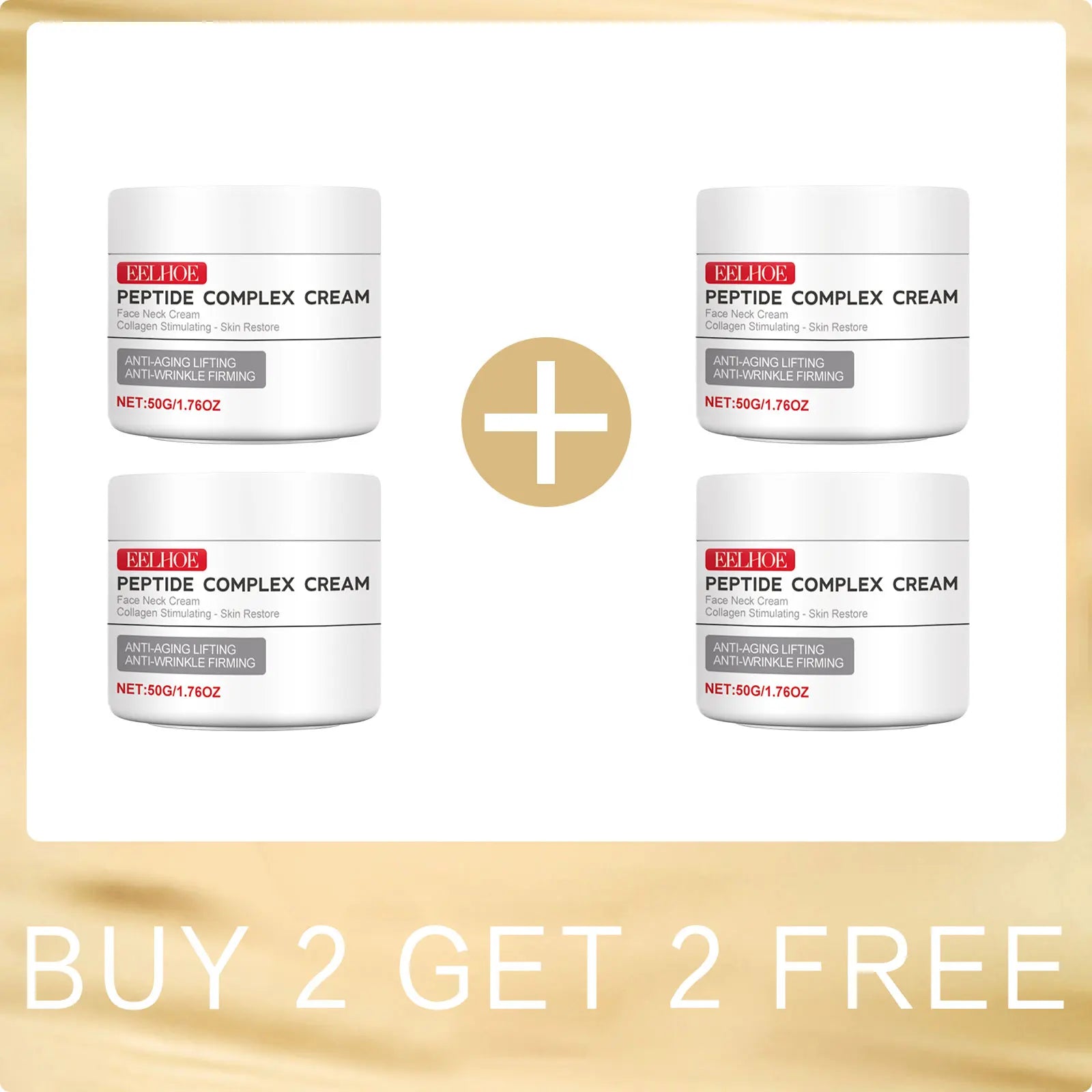 EELHOE Peptide Complex Face Cream — Firming, Lifting & Deep Moisturisation
