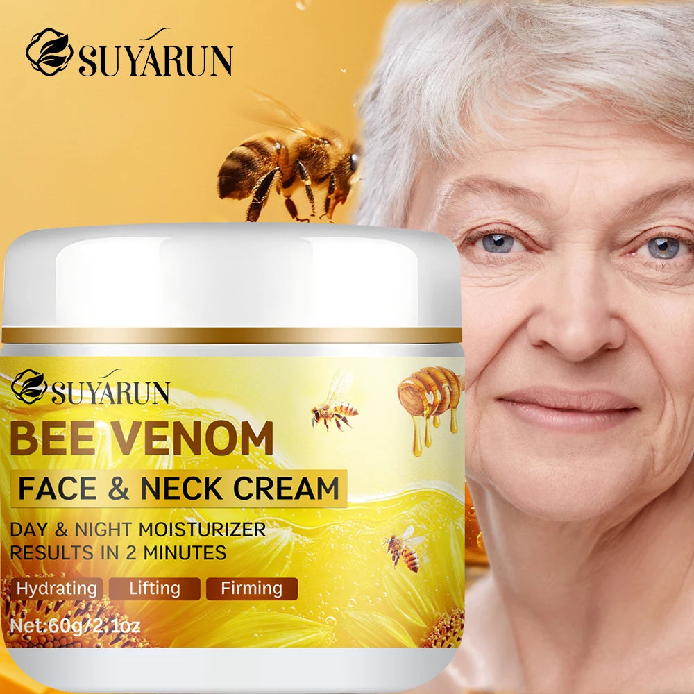 SUYARUN Bee Venom Collagen Anti-Aging Face Cream — Firming, Lifting & 24H Hydration