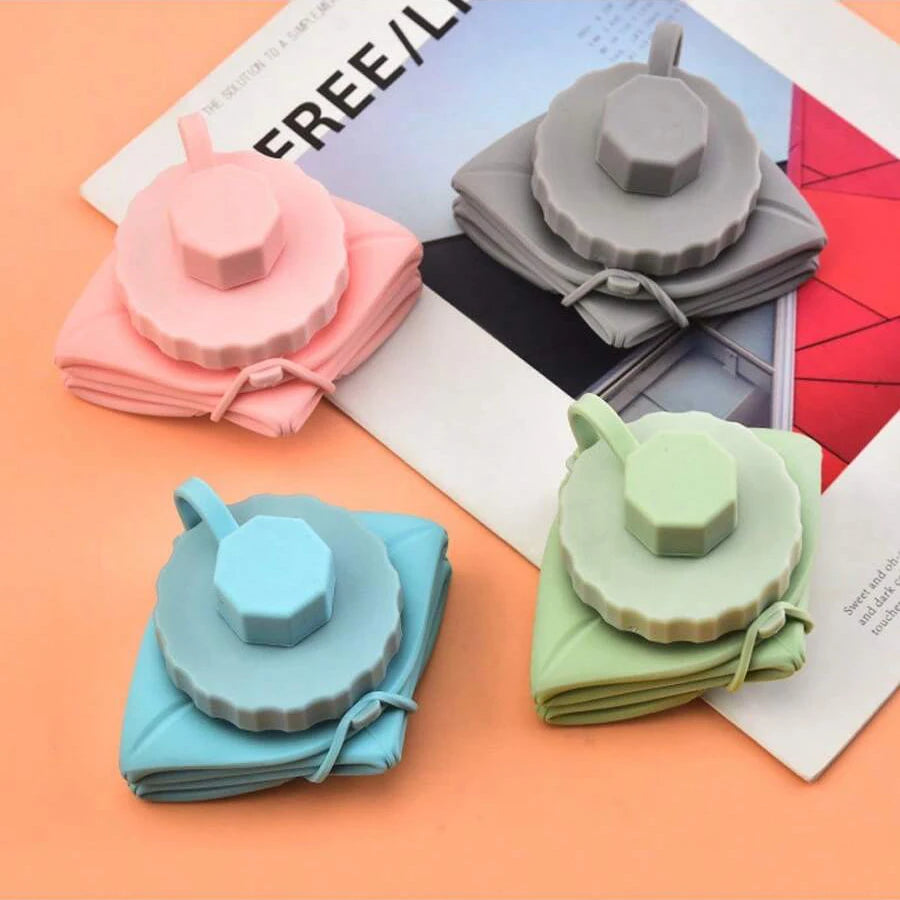 1Pc 600mlLarge Collapsible Silicone Cup-Portable Travel Water Bottle for Outdoor, Food-Grade with Fresh Colors, Foldable Design