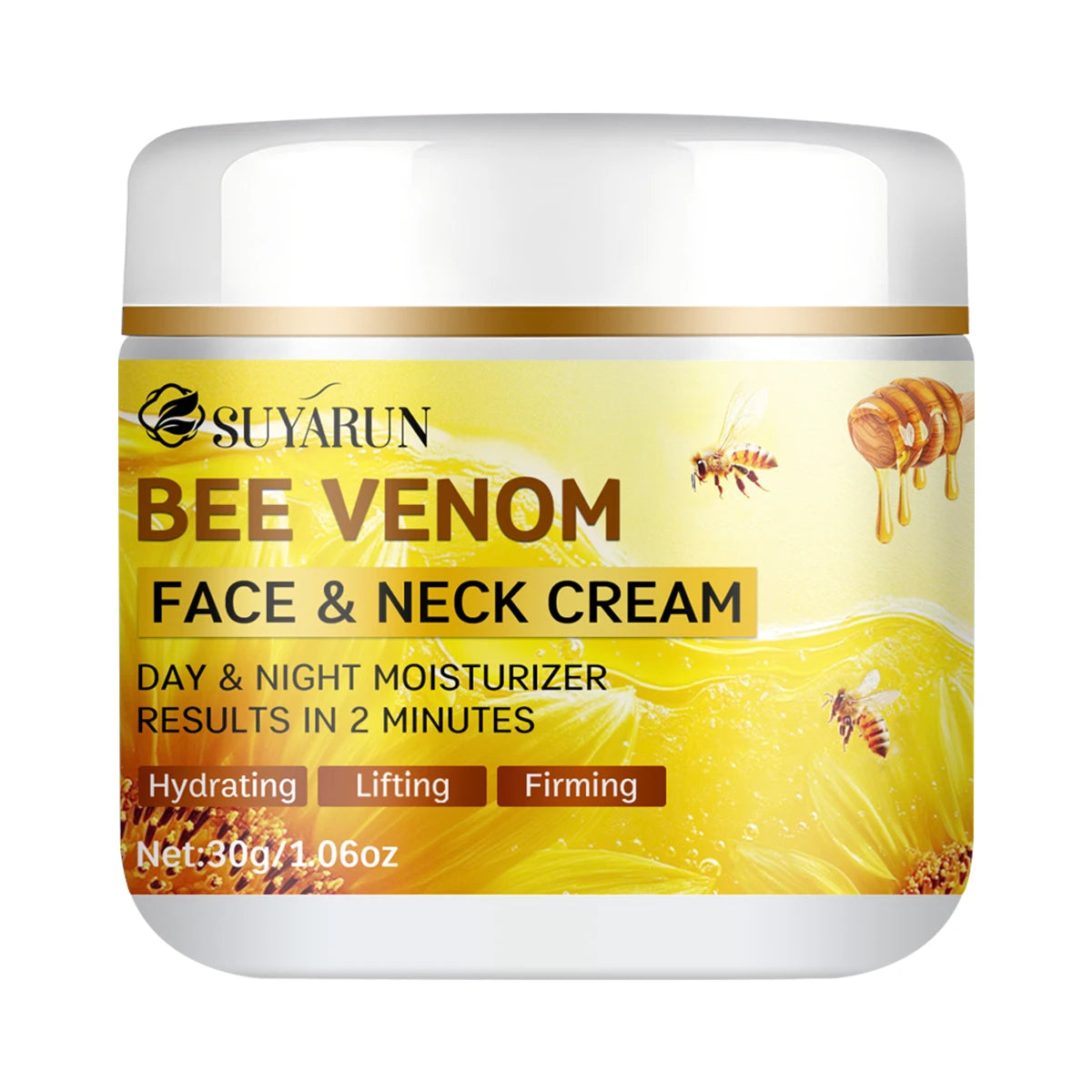 SUYARUN Bee Venom Collagen Anti-Aging Face Cream — Firming, Lifting & 24H Hydration