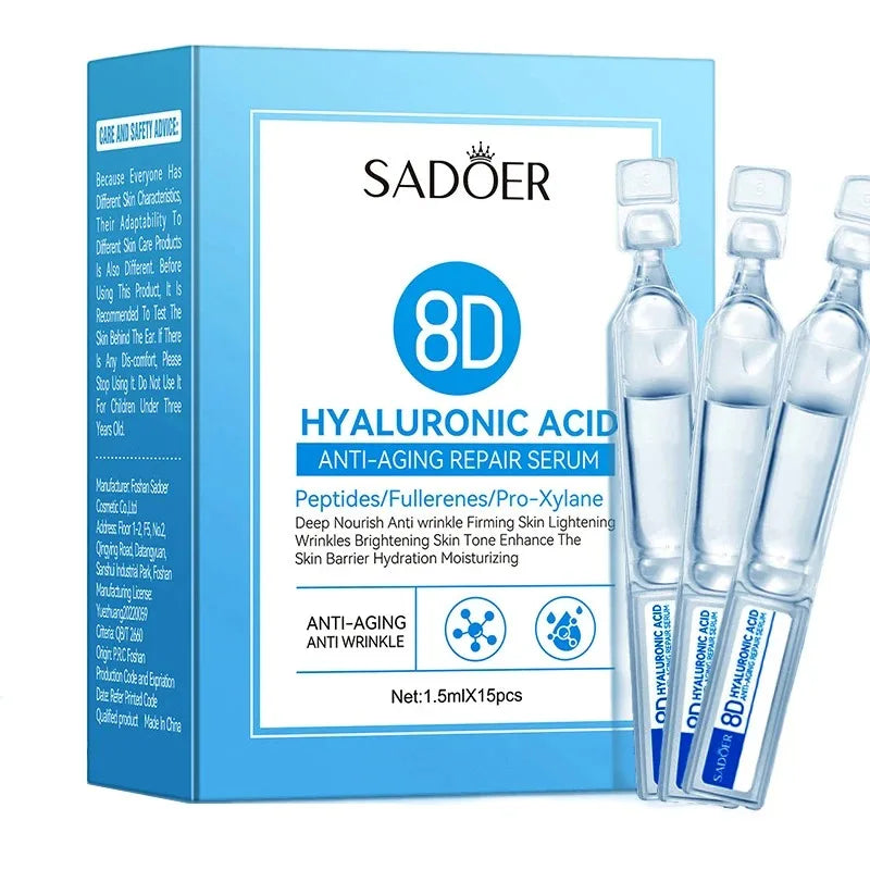 Hyaluronic Acid Anti-Aging Face Serum — Intense Hydration & Plumping for Youthful Skin