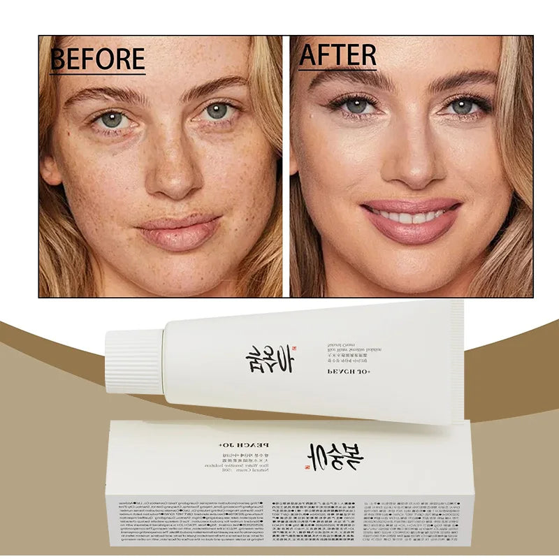 Korean Rice Extract Cream SPF50+ — Brightening, Hydrating & Light-Feel Sun Protection