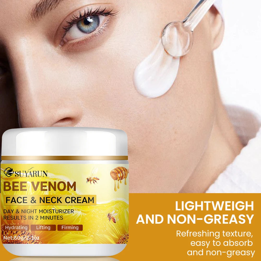 SUYARUN Bee Venom Collagen Anti-Aging Face Cream — Firming, Lifting & 24H Hydration