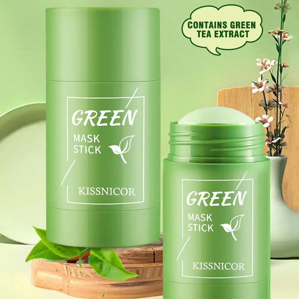 Green Tea Deep Cleansing Face Mask — Pore Minimising, Blackhead Removal & Moisturising