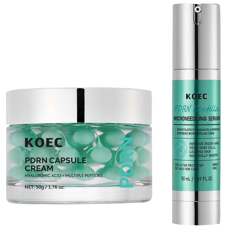 Face Moisturiser Capsule Cream with PDRN & Peptides — Anti-Aging, Radiance Boost & Deep Hydration