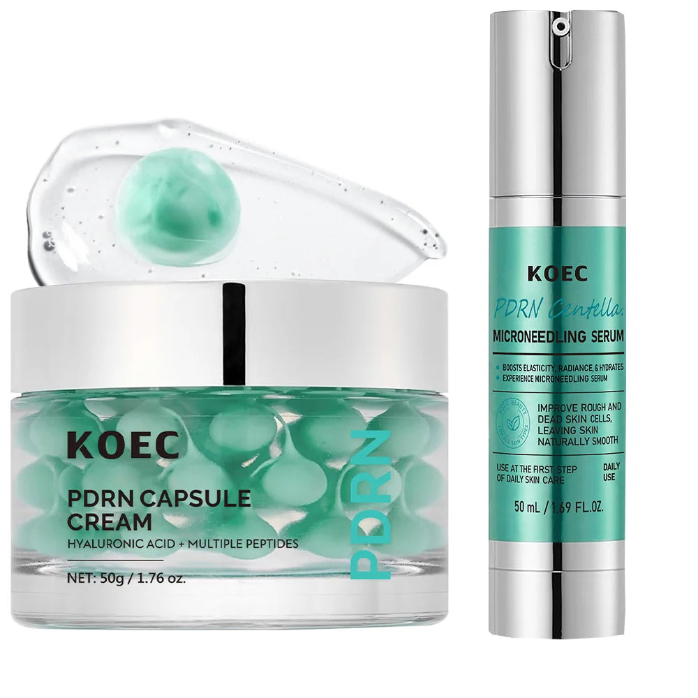 Face Moisturiser Capsule Cream with PDRN & Peptides — Anti-Aging, Radiance Boost & Deep Hydration