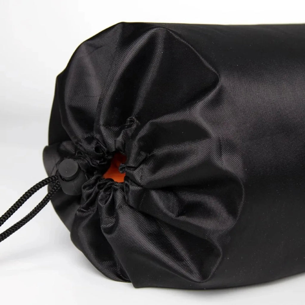 1 Breathable Yoga Mat Storage Mesh Bag - Durable Oxford Fabric, Black with Shoulder Strap, Perfect for Everyday Use and Fitness