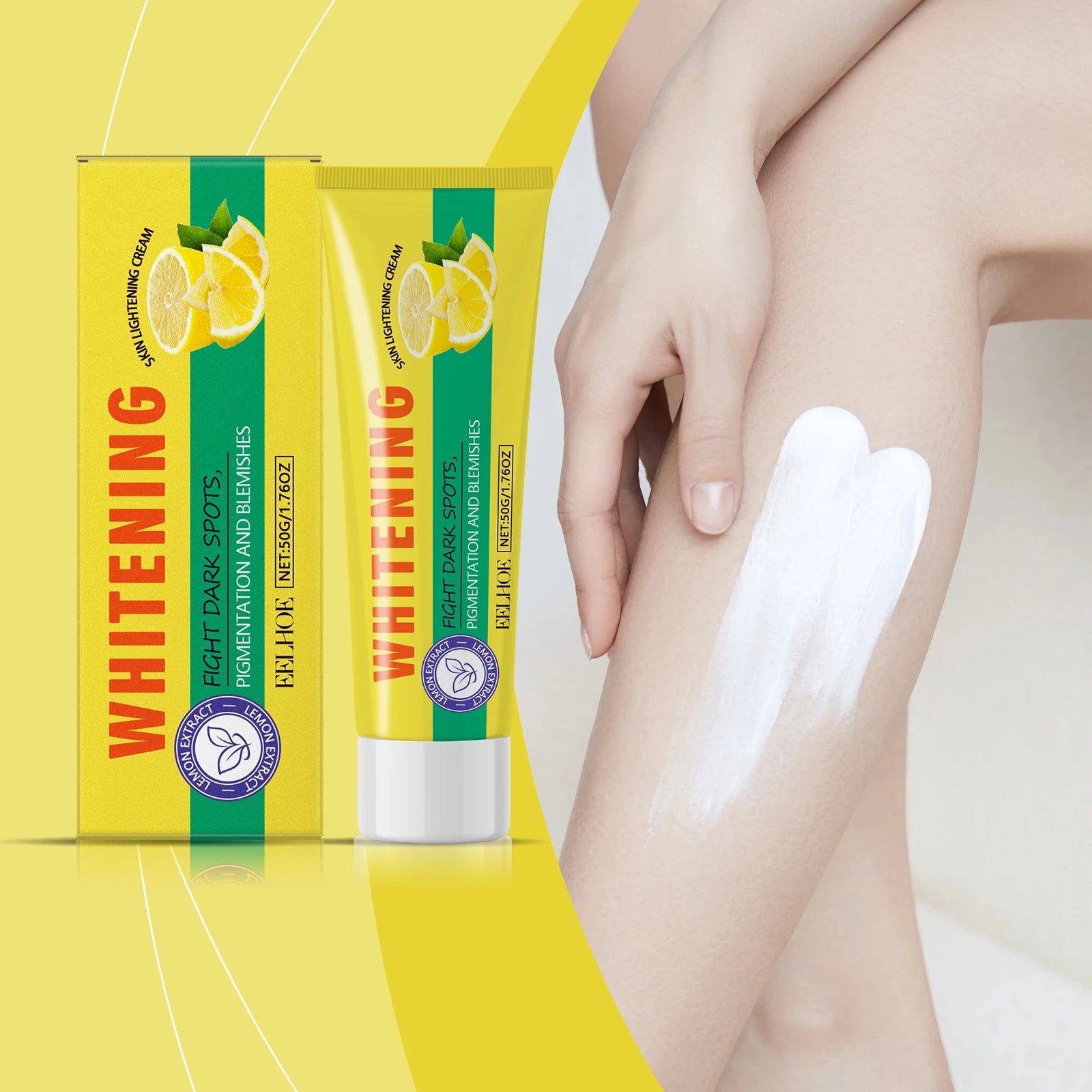 Lemon Body Lotion — Refreshing Citrus Moisture for Smooth, Glowing Skin