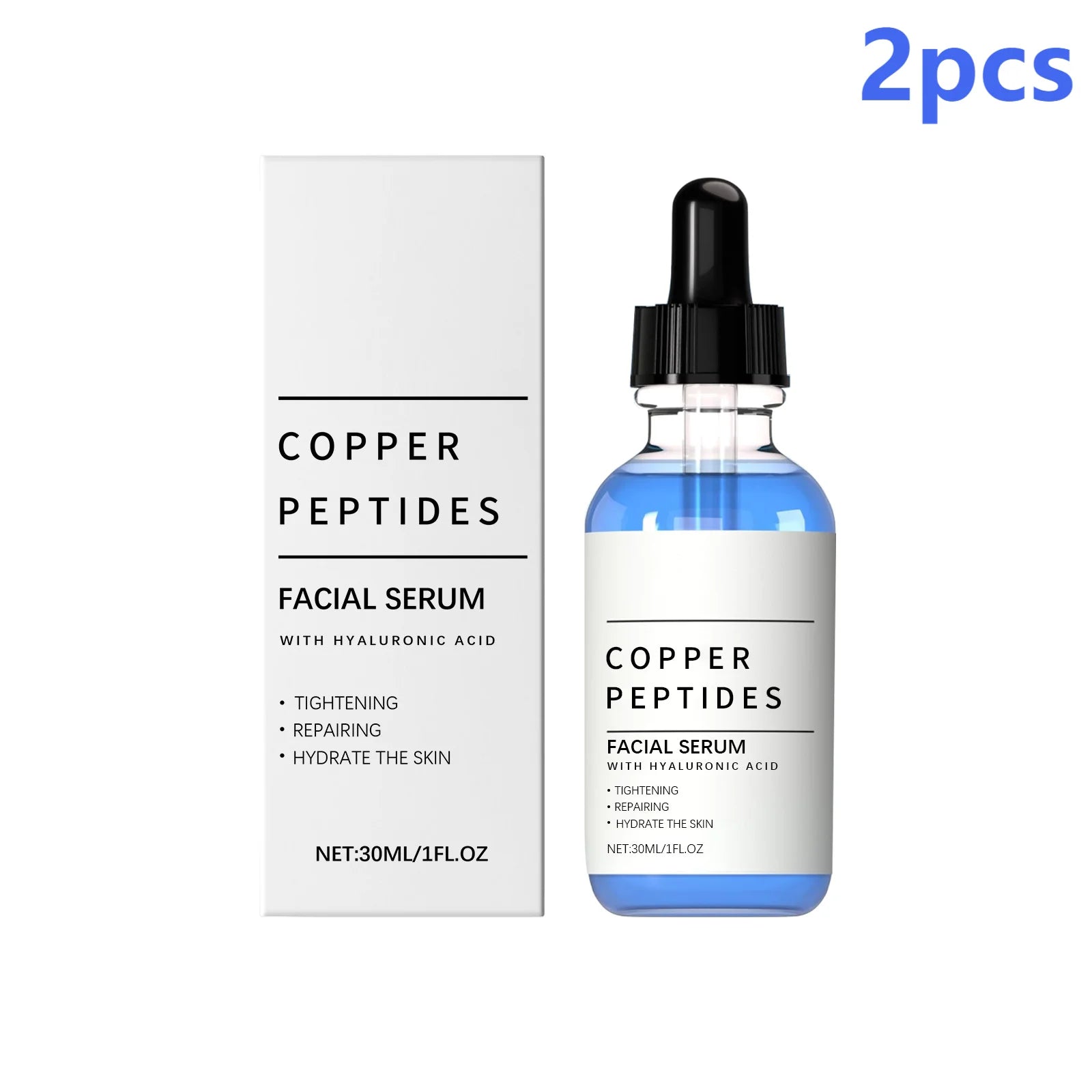 Copper Peptide Serum 30ml — Anti-Wrinkle, Antioxidant & Skin Barrier Repair