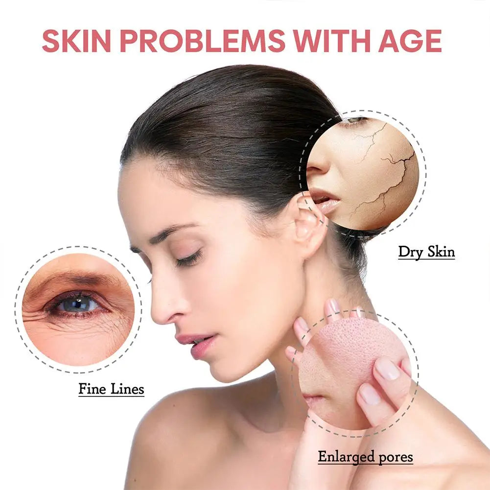 5-in-1 Vitamin C & Hyaluronic Acid Face Serum — Brighten, Firm, Hydrate & Shrink Pores