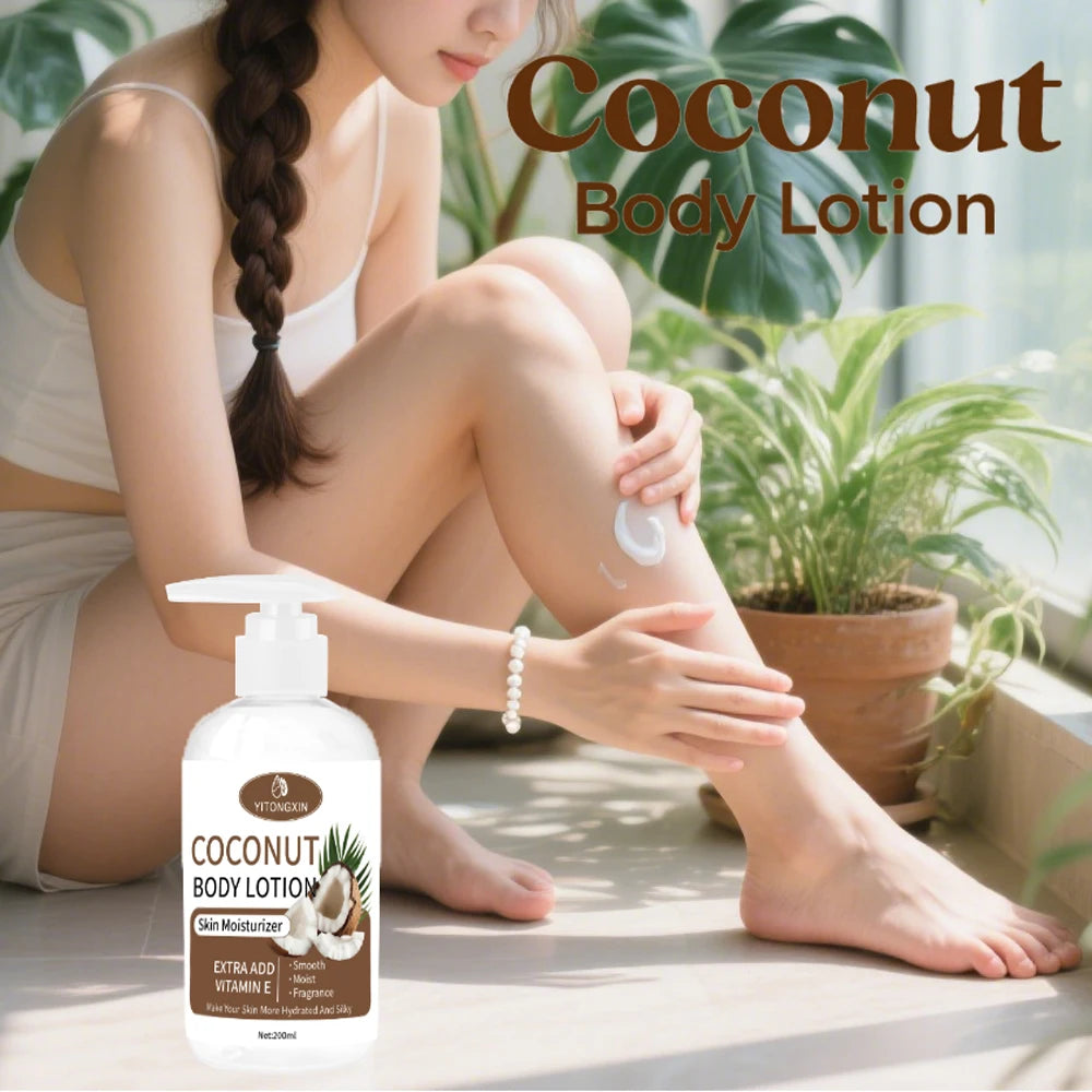 Coconut & Vitamin E Body Lotion — Deeply Nourishing Moisturiser for All Skin Types