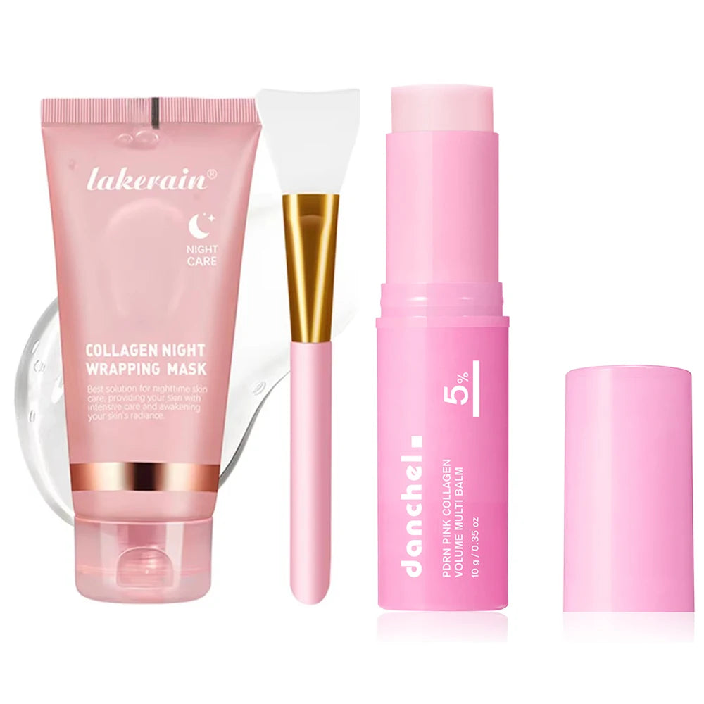 Korean Deep Collagen Peel Off Mask — Anti-Wrinkle Lifting & Overnight Skin Renewal