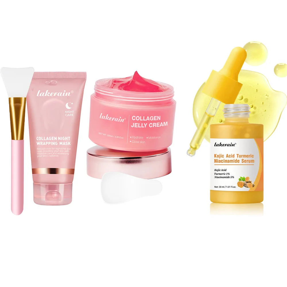 Korean Deep Collagen Peel Off Mask — Anti-Wrinkle Lifting & Overnight Skin Renewal