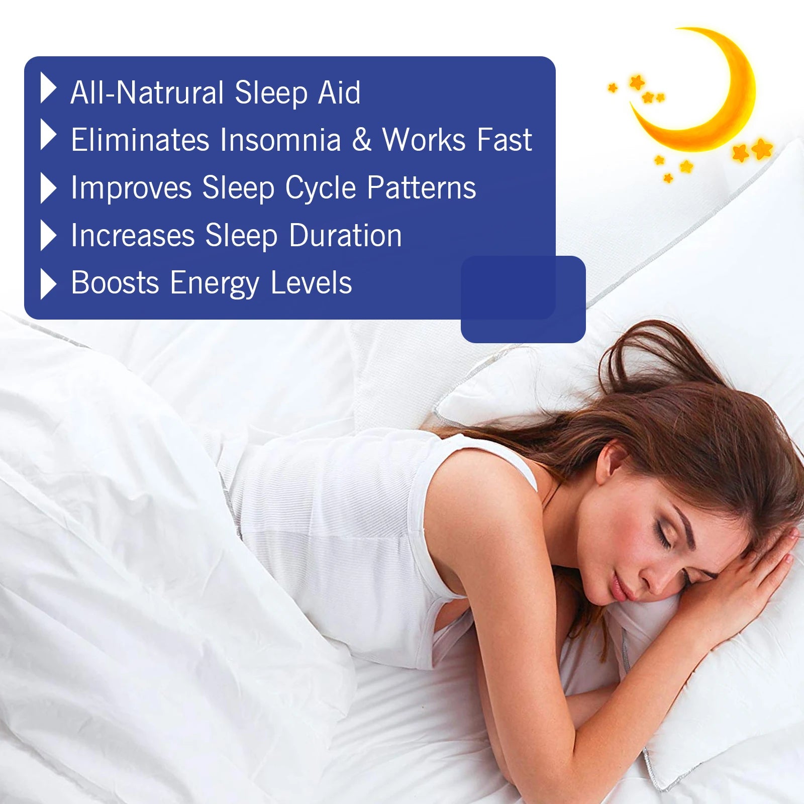 Sleep Patch Natural Sleep Aid Stickers Improve Insomnia Relieve Stress Calm Body Help Deep Sleep Care Patch for Adults