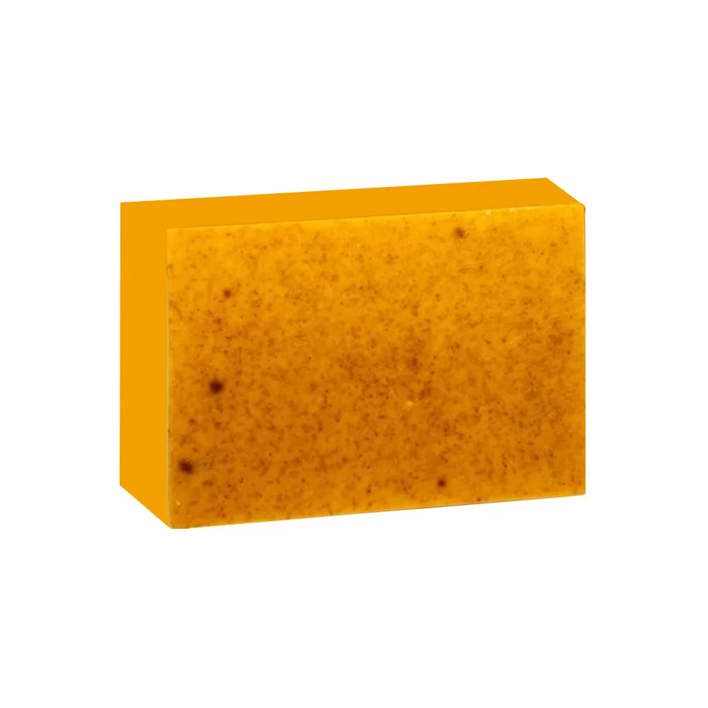 Turmeric & Lemon Kojic Acid Brightening Soap — Handmade 100g, Fade Dark Spots & Even Skin Tone