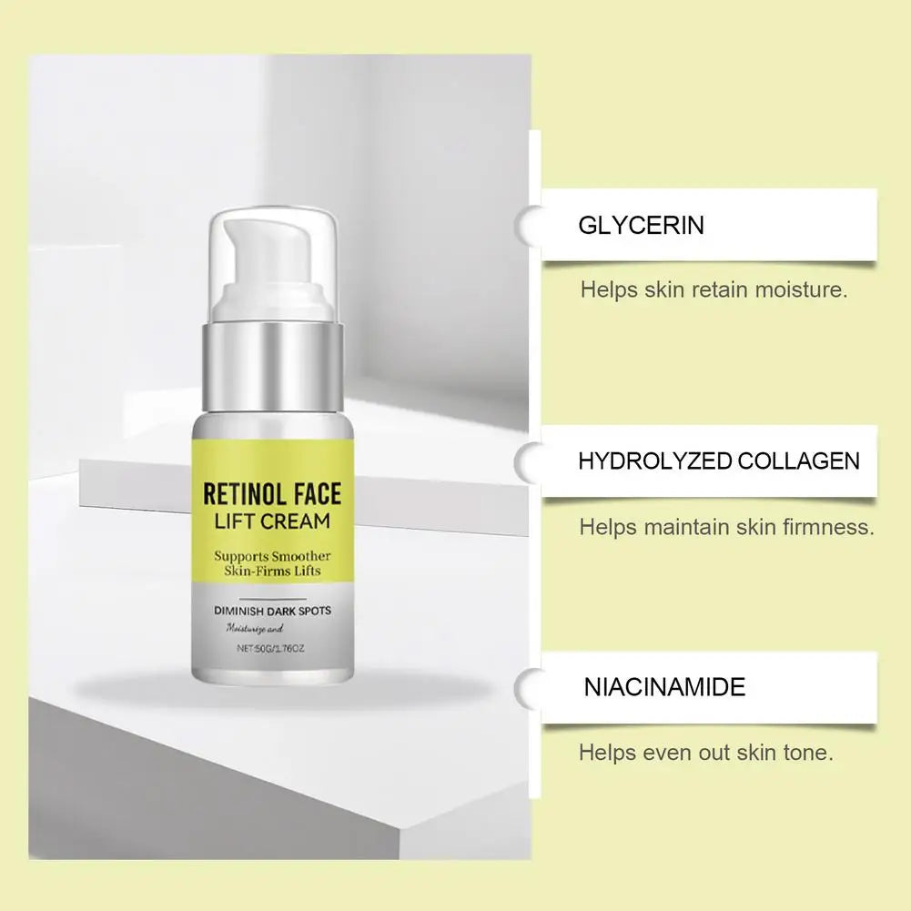 Retinol Antioxidant Serum — Nourishing, Firming & Anti-Aging for Fine Lines, Dark Circles & Pores