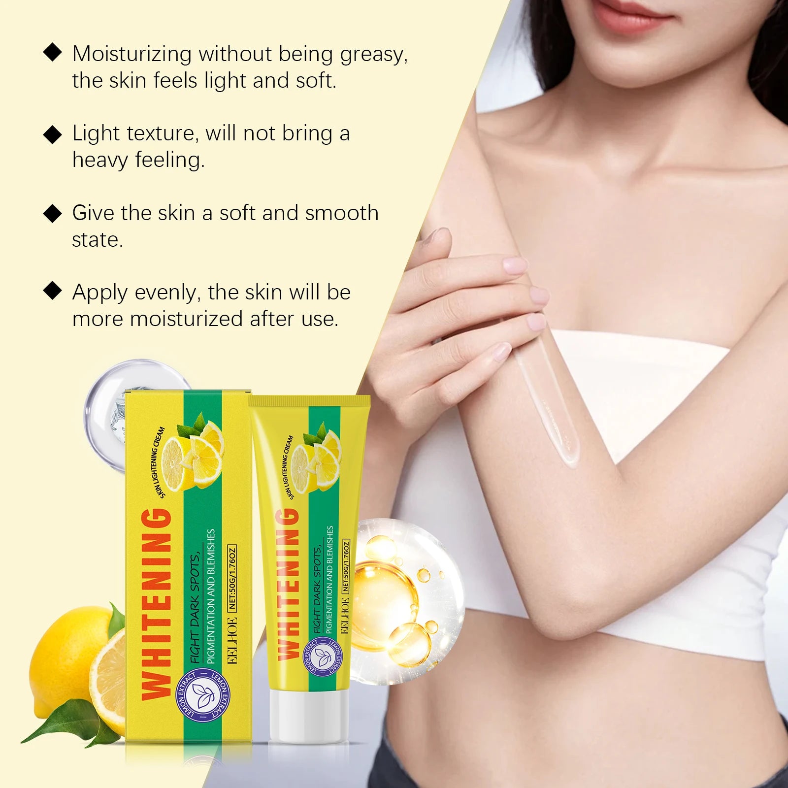 Lemon Body Lotion — Refreshing Citrus Moisture for Smooth, Glowing Skin
