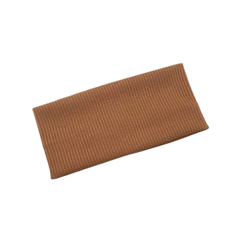 Yoga Hair Bands Sports Headband Knitted Fitness Yoga Headwear Solid Color Sports Elastic Headbands for Women Hair Accessories