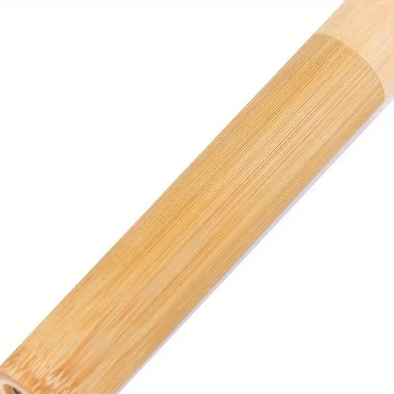 Handmade Bamboo Toothbrush Case — Eco-Friendly Travel Tube for Adults