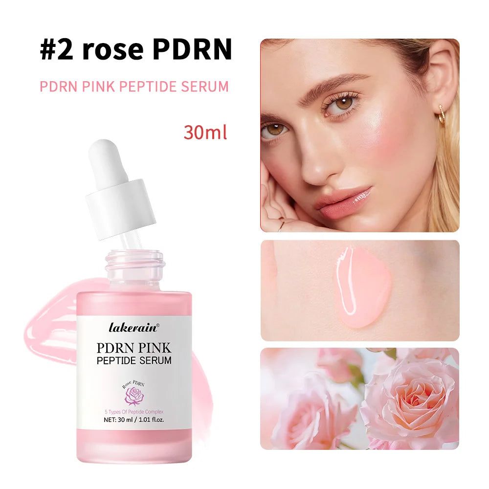 Salmon DNA PDRN Pink Peptide Glow Serum — Korean Skin Brightening & Cellular Regeneration