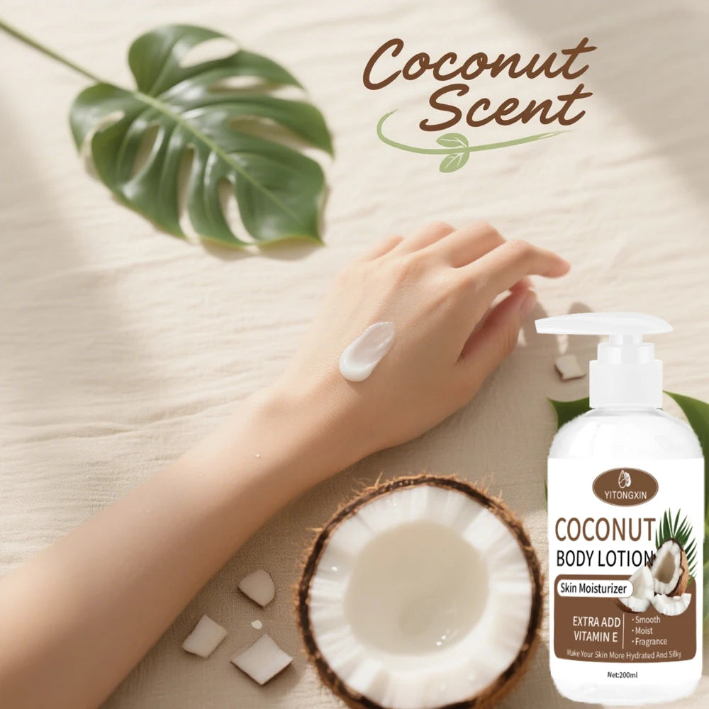 Coconut & Vitamin E Body Lotion — Deeply Nourishing Moisturiser for All Skin Types