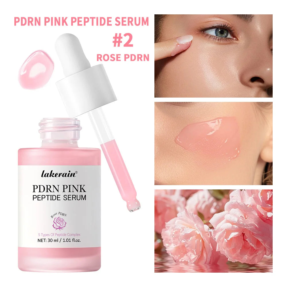 Salmon DNA PDRN Pink Peptide Glow Serum — Korean Skin Brightening & Cellular Regeneration