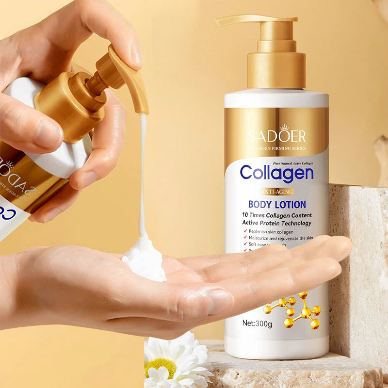 Collagen Body Lotion 300g — Firming & Intense Hydration for Soft, Toned Skin