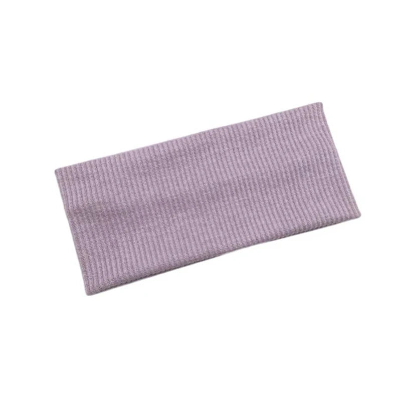 Yoga Hair Bands Sports Headband Knitted Fitness Yoga Headwear Solid Color Sports Elastic Headbands for Women Hair Accessories