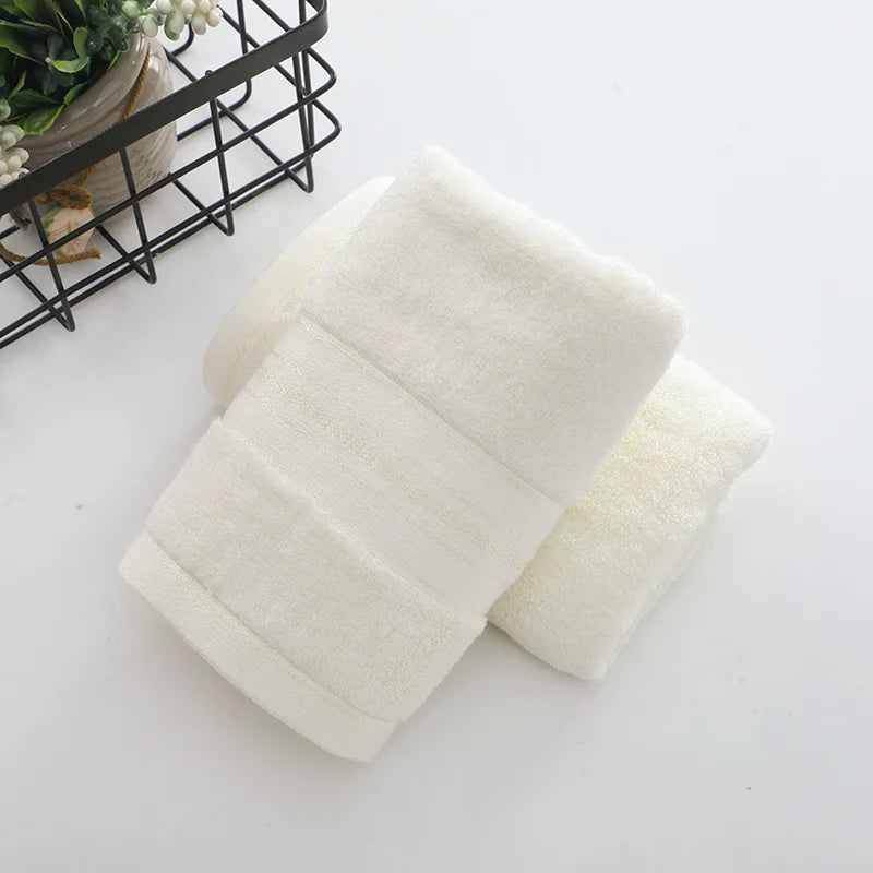 1/4/6PCS Bamboo Bathroom Towels 34x74cm 70X140cm Luxury Hand Face Adult Bath Towel Sets Washcloths Hotel Home Daily Use Towel 타월