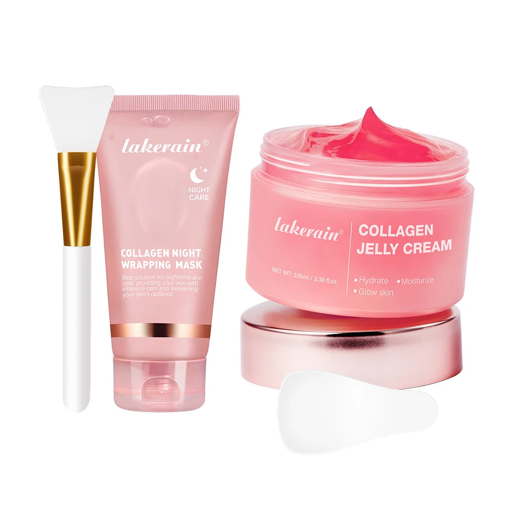 Korean Deep Collagen Peel Off Mask — Anti-Wrinkle Lifting & Overnight Skin Renewal