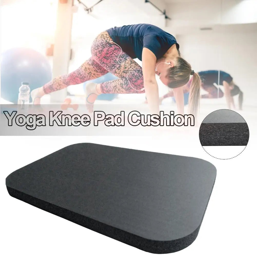 Yoga Knee Pad Accessories Pilates Support Foam Cushions Extra Padding Rectangle Floor Exercise Home Gym Yoga Mat 29X19X1.5CM
