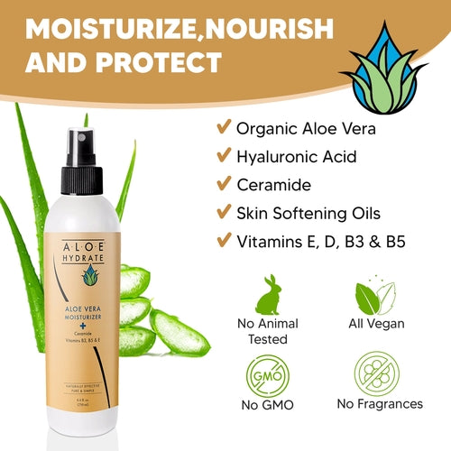 Aloe Hydrate Body Spray — Non-Greasy Moisturising Mist