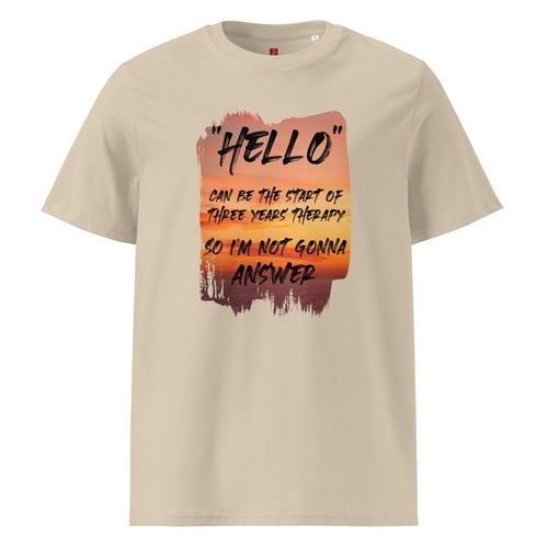 Nature Therapy Eco T-Shirt — GOTS Organic Cotton