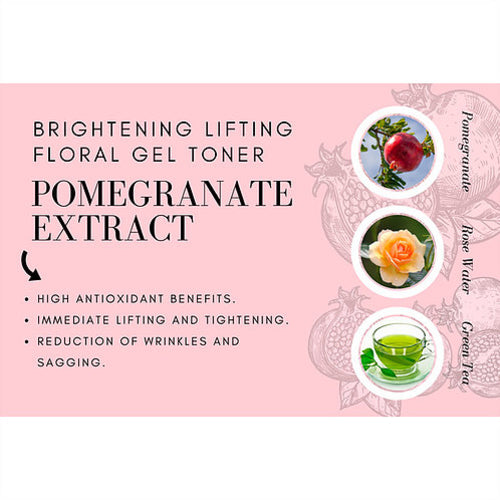 Brightening & Lifting Floral Gel Toner — Natural Glow