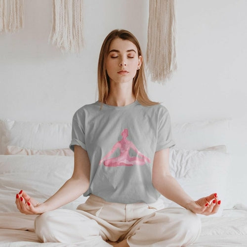Yoga Meditation Pose T-Shirt — Mindful Style