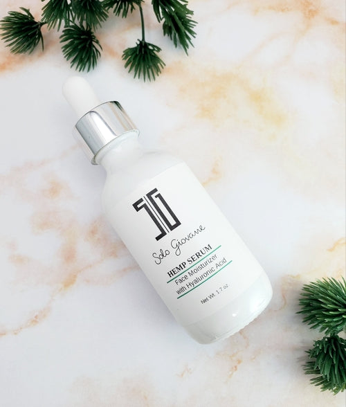 Hemp Facial Serum — Natural Skin Repair & Glow