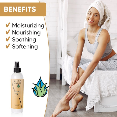 Aloe Hydrate Body Spray — Non-Greasy Moisturising Mist