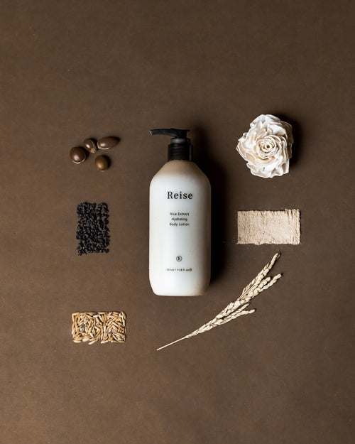 Rice Extract Hydrating Body Lotion — Natural Glow Formula